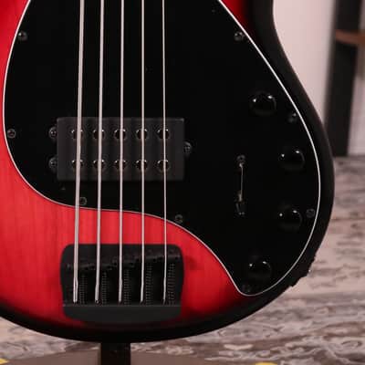 MusicMan Stingray Special 5 Strings H - Ebony Fingerboard, Raspberry image 3