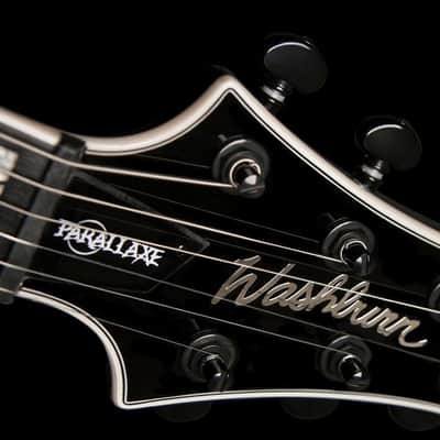 NEW WASHBURN PARALLAXE PXL 20 Black Guitar EMGs DBZ BOLERO CASE *DEMO VIDEO* image 4