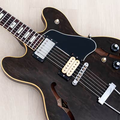 1979 Gibson ES-335 TDW Semi-Hollow Vintage Guitar Walnut, Tarback + DiMarzio Super Distortion, Case image 8