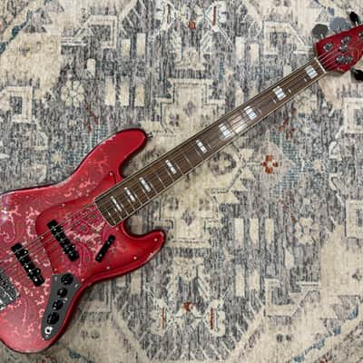 Dhatarattha DEB5 Jazz Bass 5 string - PAISLEY RELIC image 1