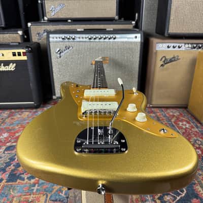 NEW Fender FSR Traditional II 60’s Jazzmaster Ishibashi Music Exclusive - Mystic Aztec Gold image 11