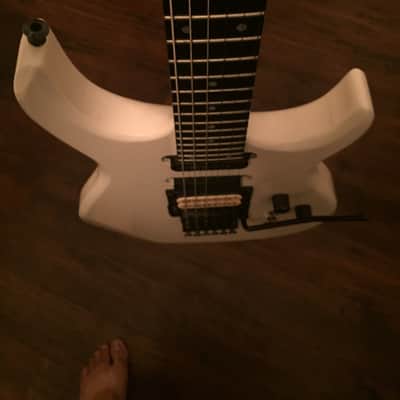 Carvin DC135 w/ Carvin/Kahler Floyd Rose + More! 1993 Antique White Kiesel image 13