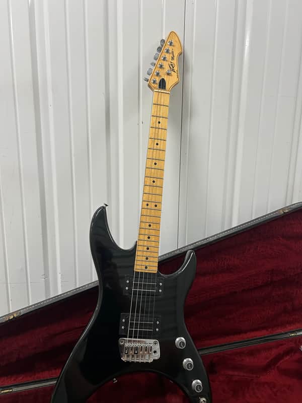 Peavey Mystic USA 1984 electric guitar black great shape image 1