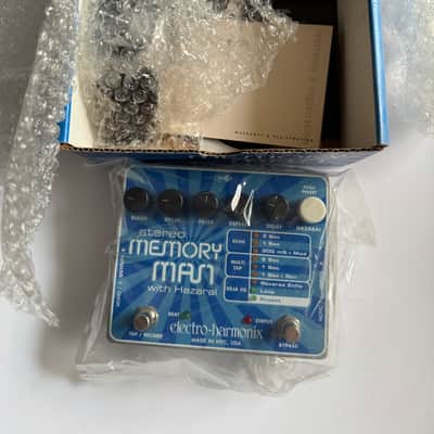 Electro-Harmonix Stereo Memory Man With Hazarai Digital Delay / Looper 2007 - Present - Blue image 6