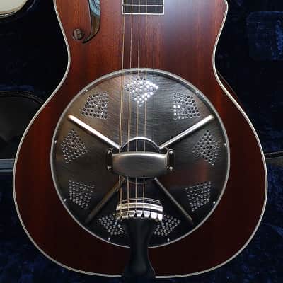 National Reso-Phonic El Trovador Cutaway 2025 Mahogany - IN STOCK NOW! image 9