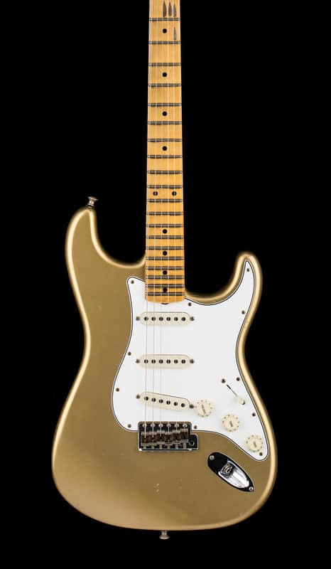 Fender Custom Shop Postmodern Strat Journeyman Relic - Aged Aztec Gold #15698 image 1