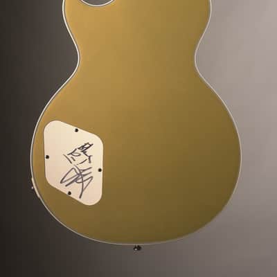 Epiphone Jared James Nichols signed "Gold Glory" Les Paul Electric Guitar - Goldtop w/ Original Soft Case image 3