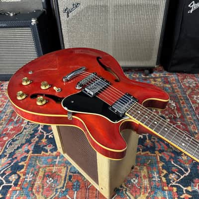 Yamaha SA700 Semi Hollowbody ES335 Type Persimmon Red 1979 image 14