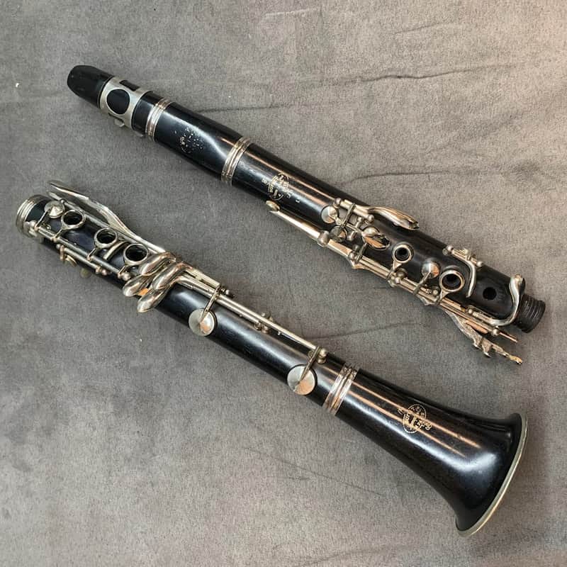 Buffet Crampon E11 Intermediate Wood Bb Clarinet 2010s - Black image 1