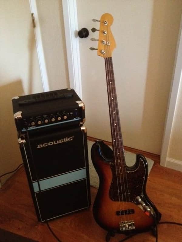Kevin Kaufman Jaco Pastorius Bass of Doom Prototype, early 90's Sunburst Tortoise Pickguard image 1