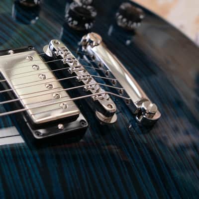 Gibson Custom Shop Les Paul Axcess Custom Hardtail - Peacock Widow image 6
