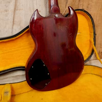 Gibson EB-3 1965 - Cherry Red image 9