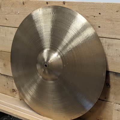Zildjian 21" Hollow Logo 1970s Heavy Ride cymbal (Made in Canada) 1970 image 3