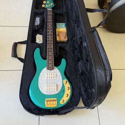 Music Man Stingray Special HH Bass 2024 - gorgeous Turquoise Sparkle bad ass w/a killer roasted maple neck. image 14
