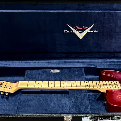 NEW Fender Custom Shop Vintage Custom '68 Paisley Telecaster  - Pink Paisley, Comes with A Pro Set Up and Ships Fast! image 20