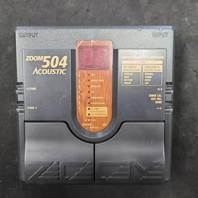 Zoom 504 Acoustic Compact Multi Effects Processor image 1