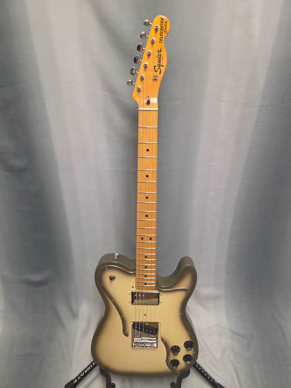 Squier Classic Vibe '60s Custom Telecaster (CME Exclusive) - Olive Metallic image 1