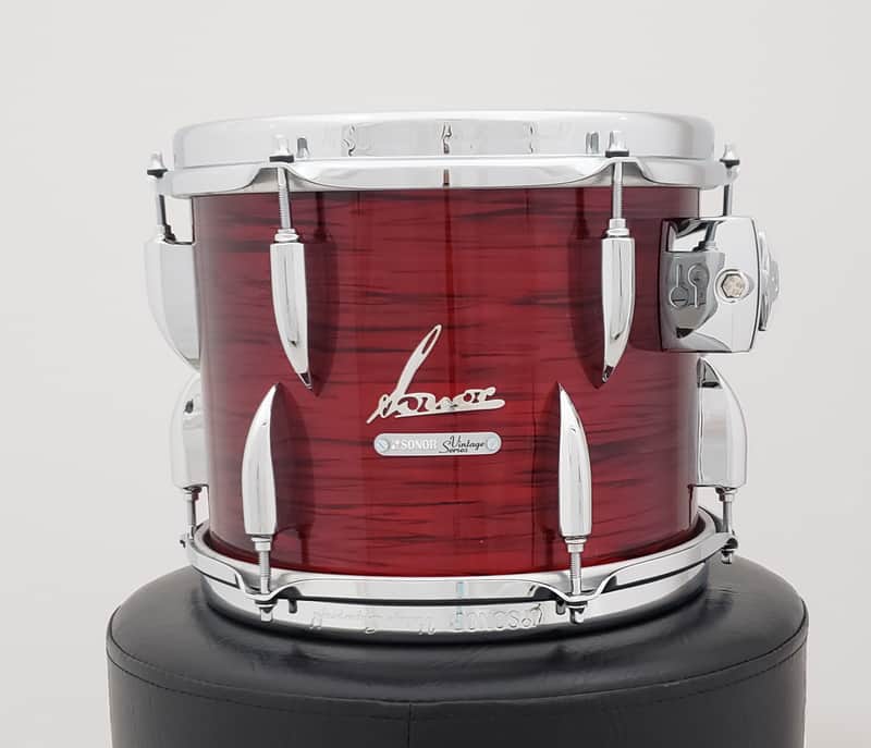 Sonor Vintage Series 10x8 Tom- Vintage Red Oyster image 1