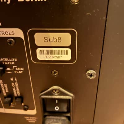 ADAM Audio S1X Active Nearfield Monitors (Pair) 2010s  et caisson Sub 8 Black image 7