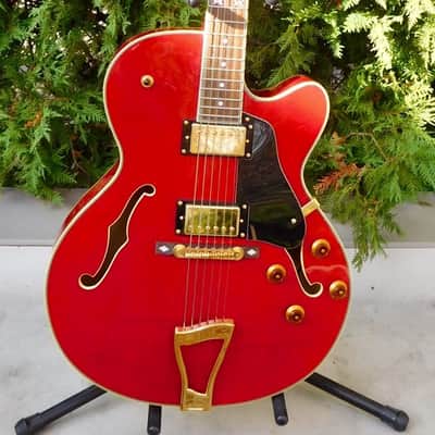 Hamer Grand Ole Opry Prototype 2005 Cherry Transparent image 2