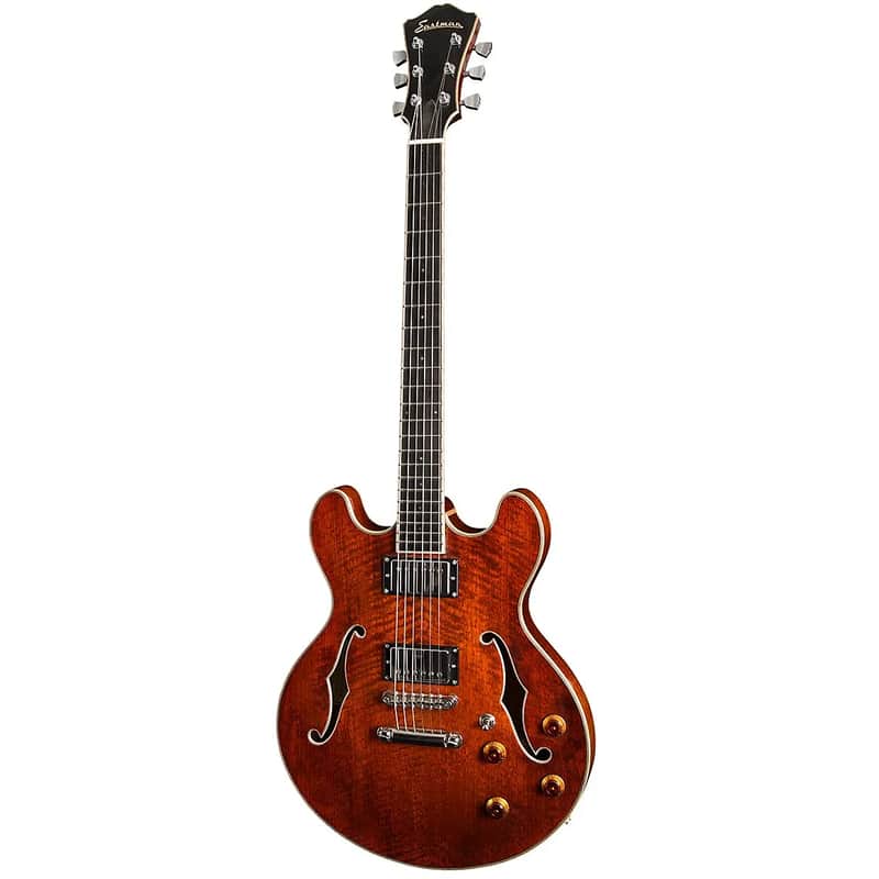 Eastman T185MX Thinline Semi-Hollow Double Cutaway image 1