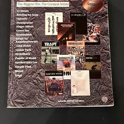Rock Charts 2005 Guitar Tab Book The Biggest Hits, The Greatest Artist Deluxe Annual Edition image 1