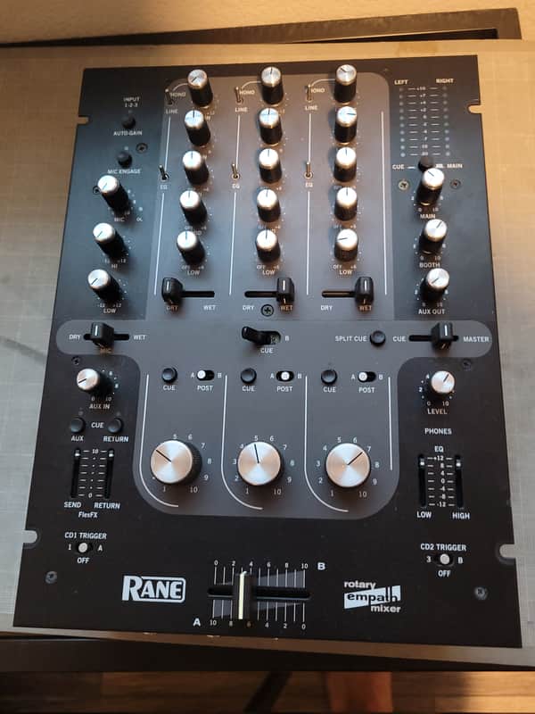 Rane Rotary Empath Mixer 3-Channel Black image 1