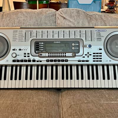 Casio WK-3500 76 Key Workstation Keyboard with adapter image 1