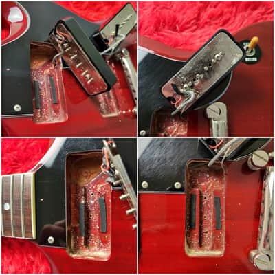 Greco SS63-60S 1988 SG Special - Mint Collection - Cherry Red Finish - All Original With Original HOT LICK P-90's - Fujigen Made - Made In Japan MIJ image 21