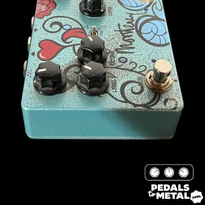 Keeley Monterey Rotary Fuzz Vibe 2016 - Present - Blue / Graphic  X13661 image 2