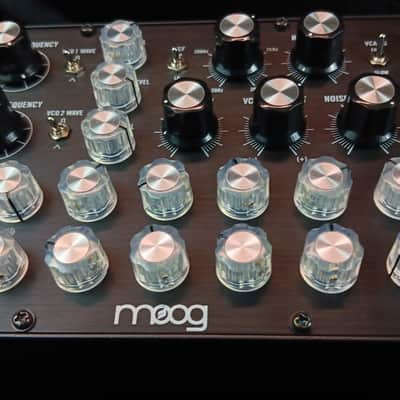 19-Piece Moog-Inspired Aftermarket DFAM Knob Kit New Production - Clear/Aluminum image 18