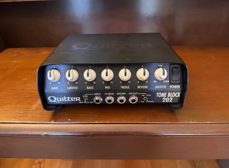 Quilter Tone Block 202 200-Watt Guitar Head 2019 - 2020 - Black image 1