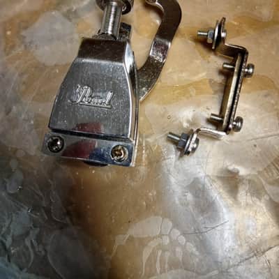 Pearl Snare Strainer Throw Off S-014N MIJ, Japan+Plate 80s - Chrome image 1