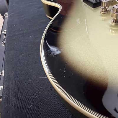Used Epiphone Les Paul Custom Adam Jones Signature Electric Guitar Silver Burst with Original Case 2024 image 25