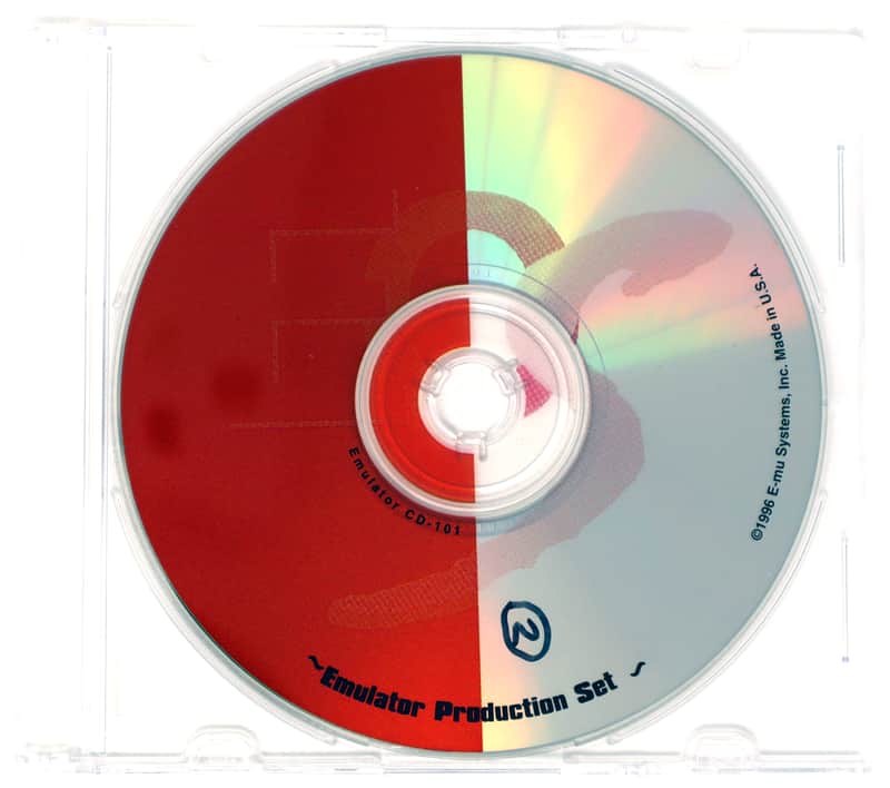 E-MU Systems Emulator Production Set CD-ROM Emulator CD-101 1996 image 1