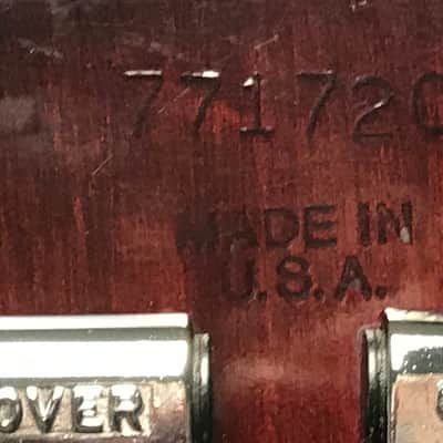 Gibson EB-0 1972 Faded Cherry (left handed) image 11