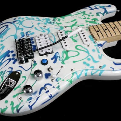 Custom Painted and Upgraded Kramer Focus VT-211S  With Matching Headstock image 13