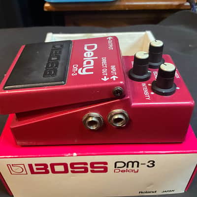 Boss DM-3 Delay (Green Label) 1984 - 1986 - Red image 5
