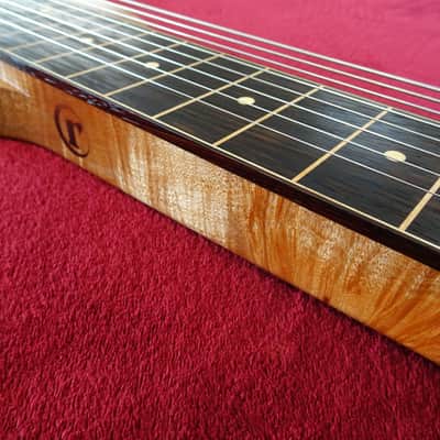 Rukavina 8 String Ripple Lap Steel -- 24" Burled Maple image 16