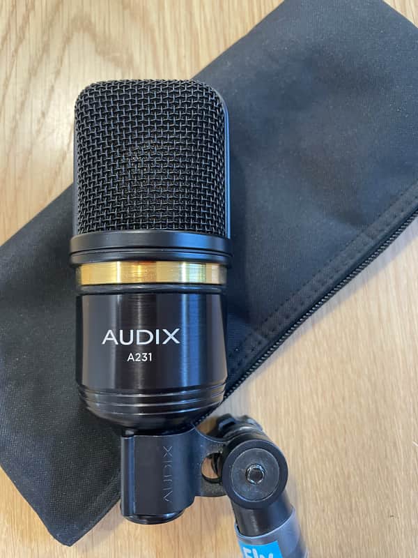 Audix A231 Cardioid Large Diaphragm Condenser Microphone 2022 - Present - Black image 1