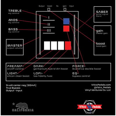 VVco Pedals Dark Father preamp image 6