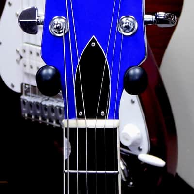 2001 Gretsch G6120SH Brian Setzer Hot Rod Hollowbody Electric Guitar w/Case! Cobalt Blue! VERY NICE!!! image 8