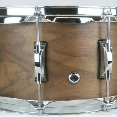 Click Custom Icon Snare Drum 6.5x14 6ply Walnut Natural Satin Oil image 3