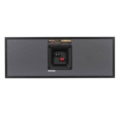 Klipsch Reference R-52C Two-Way Center Channel Speaker, Black Textured Wood Grain Vinyl image 5