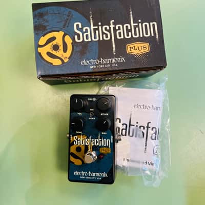 Electro-Harmonix Satisfaction Plus Fuzz 2023 - Present - Black / Blue Graphic image 1