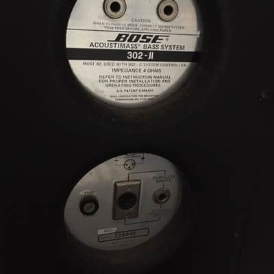 Bose 302 Series II Acoustimass Bass System - Good Working | Reverb