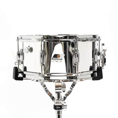 Ludwig LR751 Rocker 6.5x14" Chrome Over Wood Snare 1980s