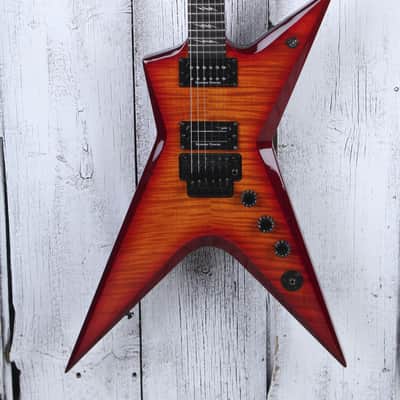 Washburn 2004 Dimebag ST Pro Stealth Electric Guitar Flame Maple