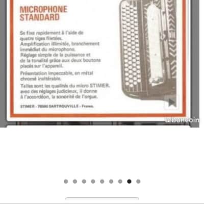 STIMER Modèle pour Accordéon 50’ - Chromé image 8