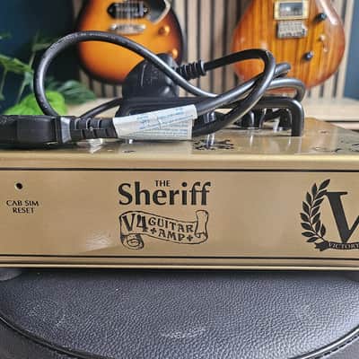 Victory Amps V4 The Sheriff 2-Channel 180-Watt Hybrid Guitar Amp Pedal 2022 - Present Gold image 3